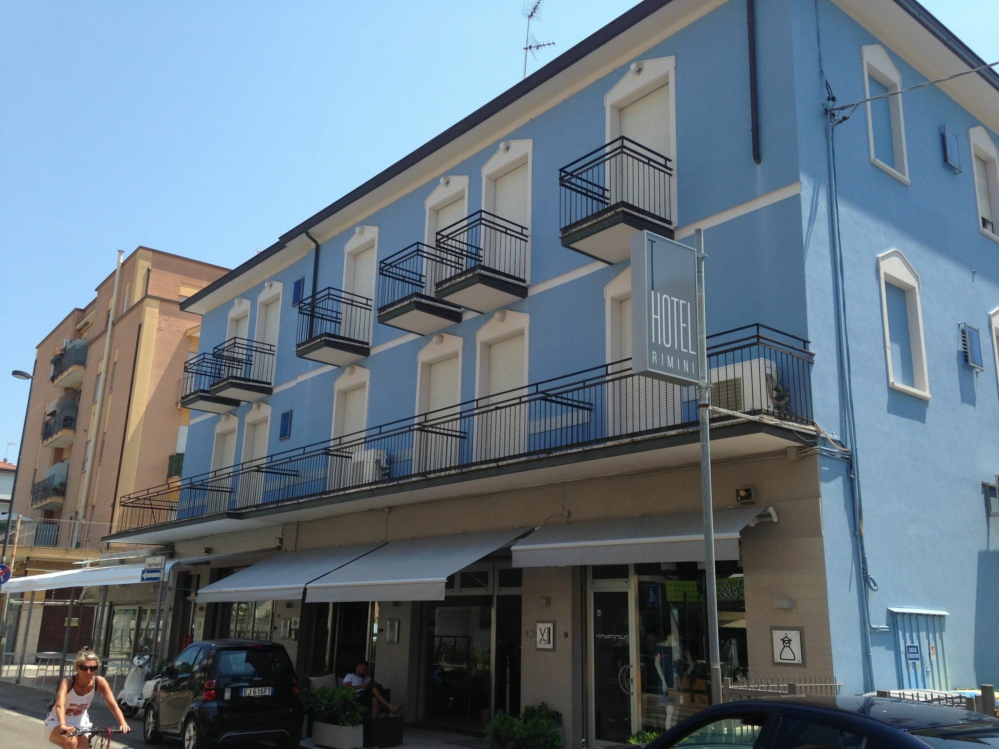 T Hotel Rimini Exteriör bild